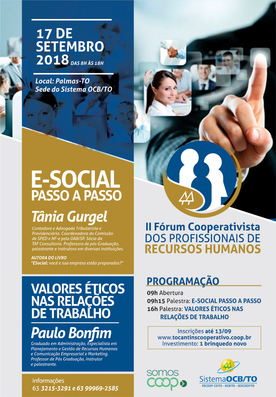 II Fórum Cooperativista dos Profissionais de Recursos Humanos