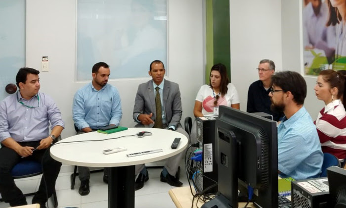 A videoconferência foi realizada na sede do Sebrae/TO, em Palmas A videoconferência foi realizada na sede do Sebrae/TO, em Palmas