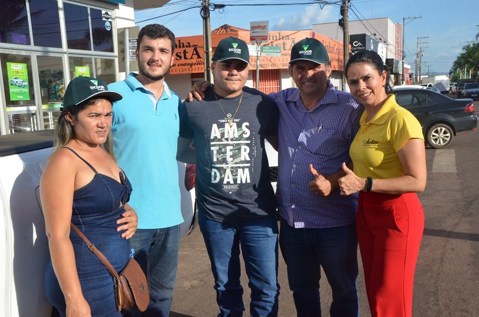 Sicoob Credipar faz entrega de prêmio em Paraíso do Tocantins
