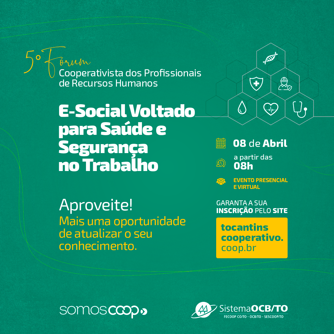 5º Fórum Cooperativista dos Profissionais de Recursos Humanos