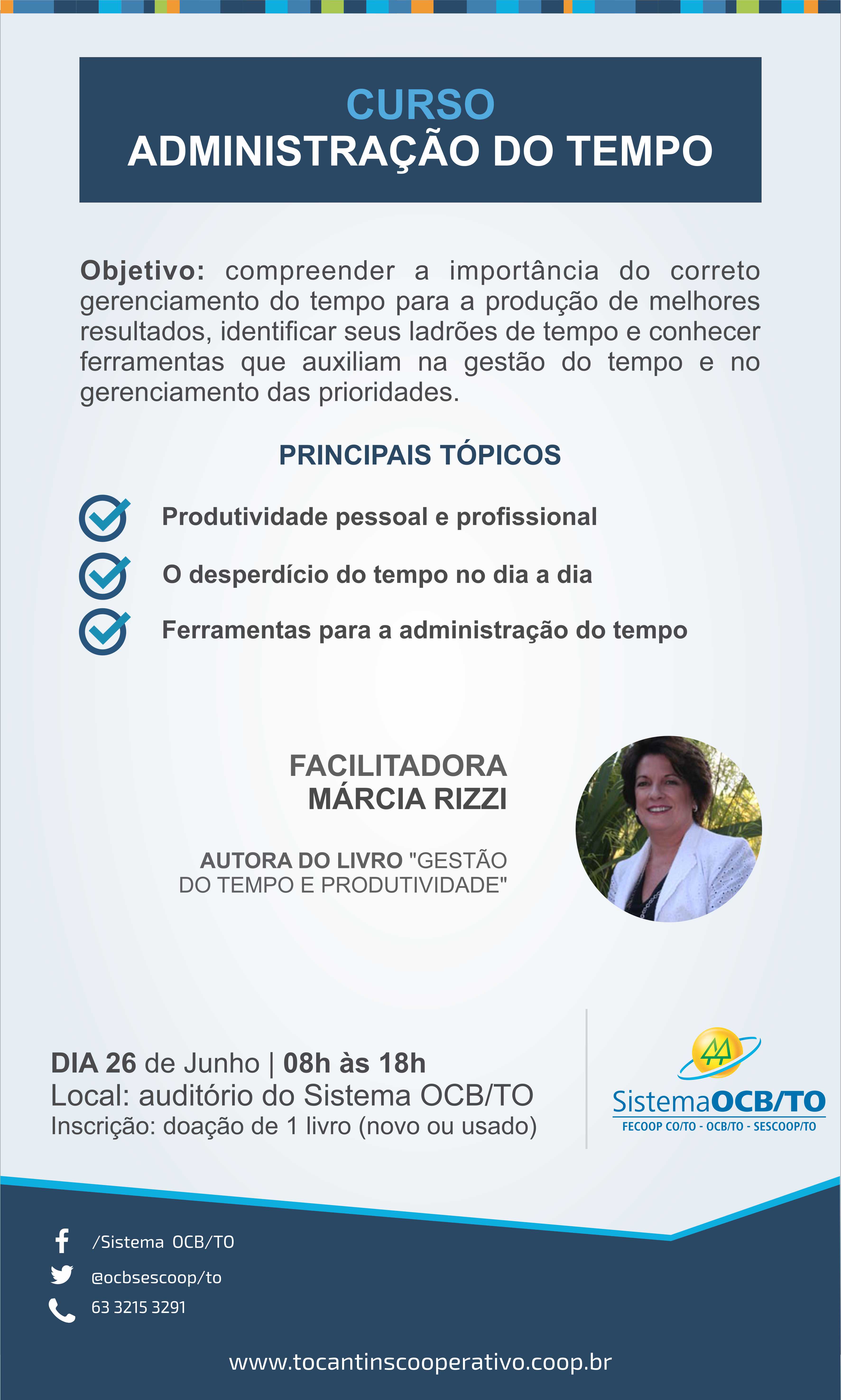 Curso Administração do Tempo