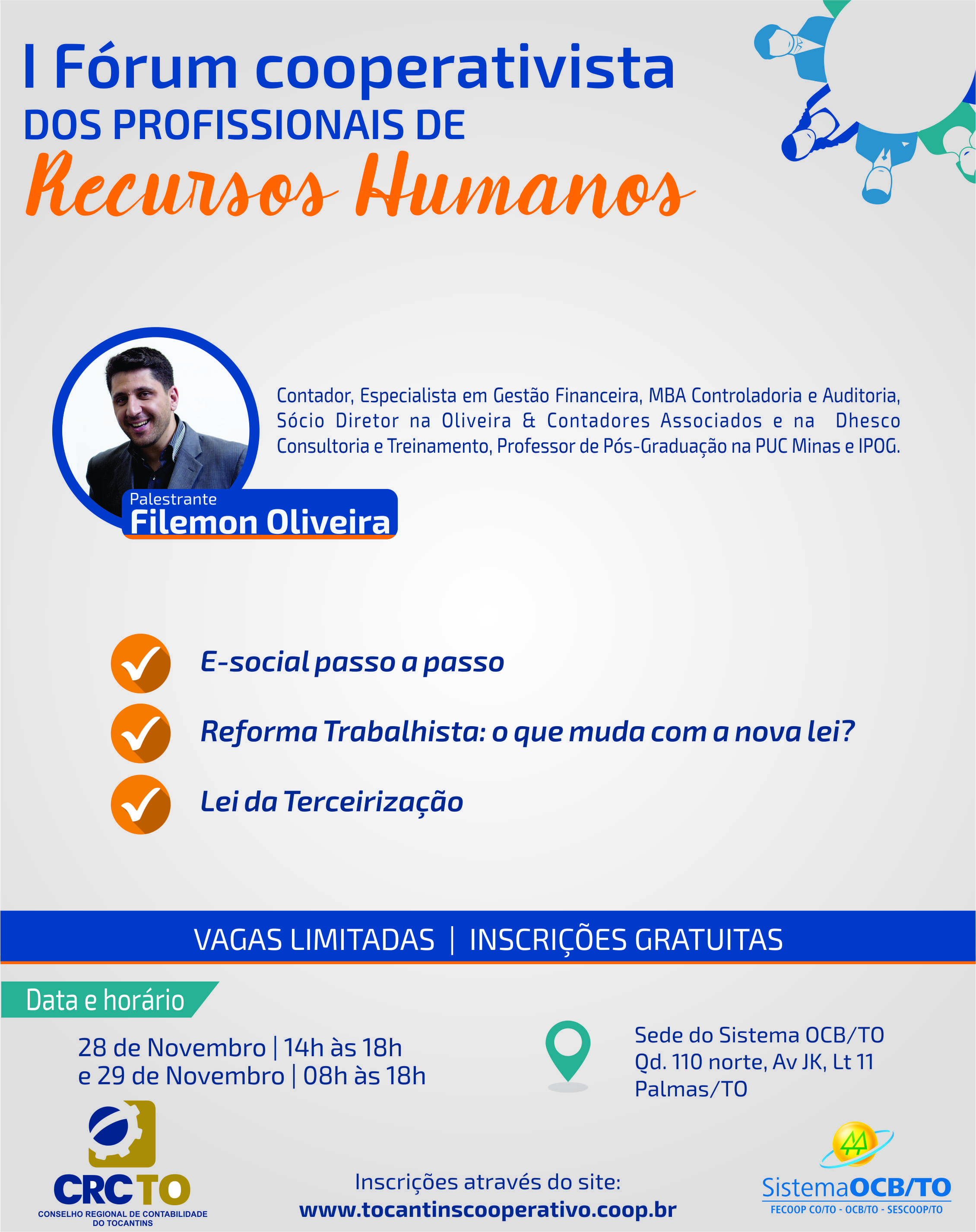 I Fórum Cooperativista dos Profissionais de Recursos Humanos