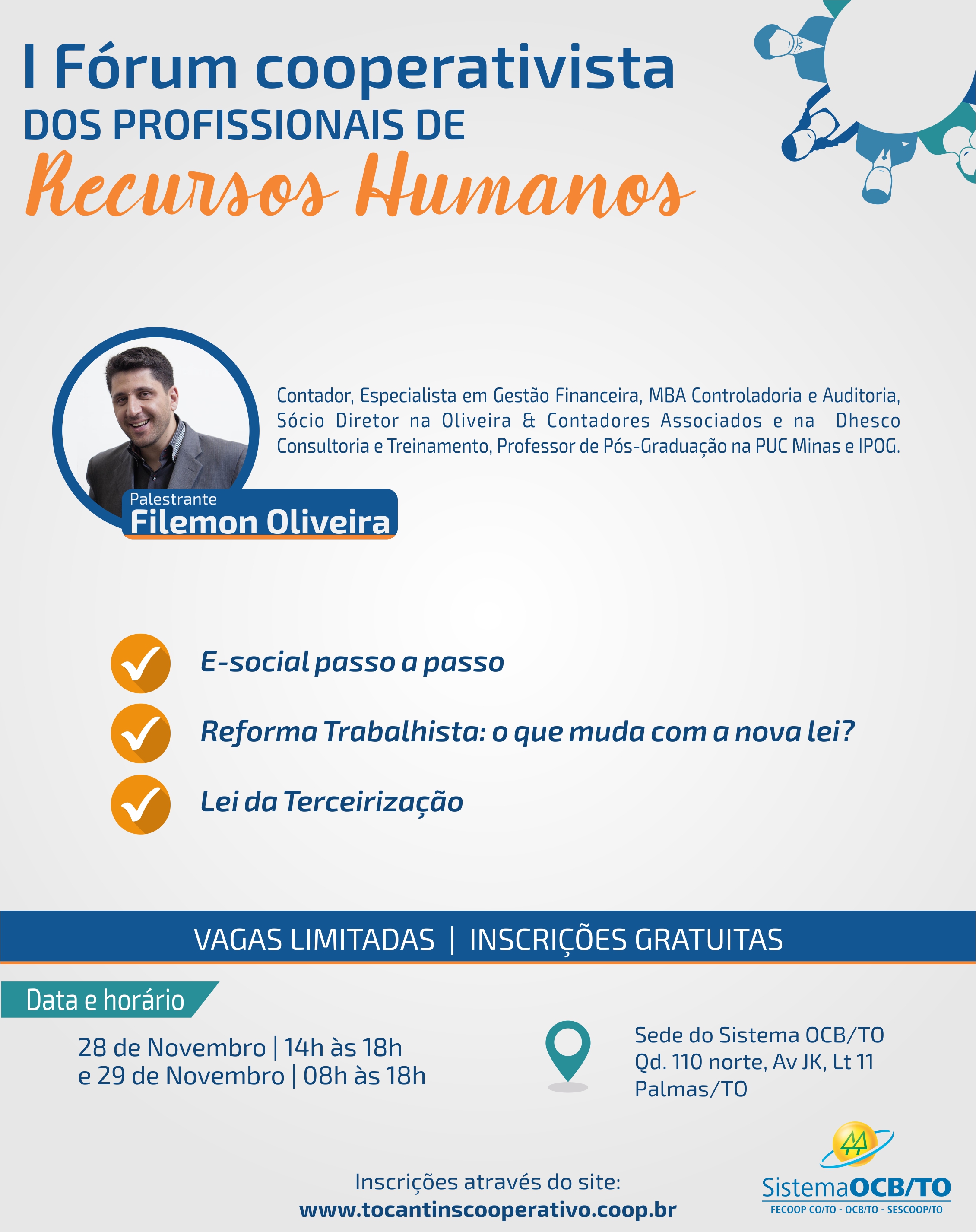 I Fórum Cooperativista dos Profissionais de Recursos Humanos