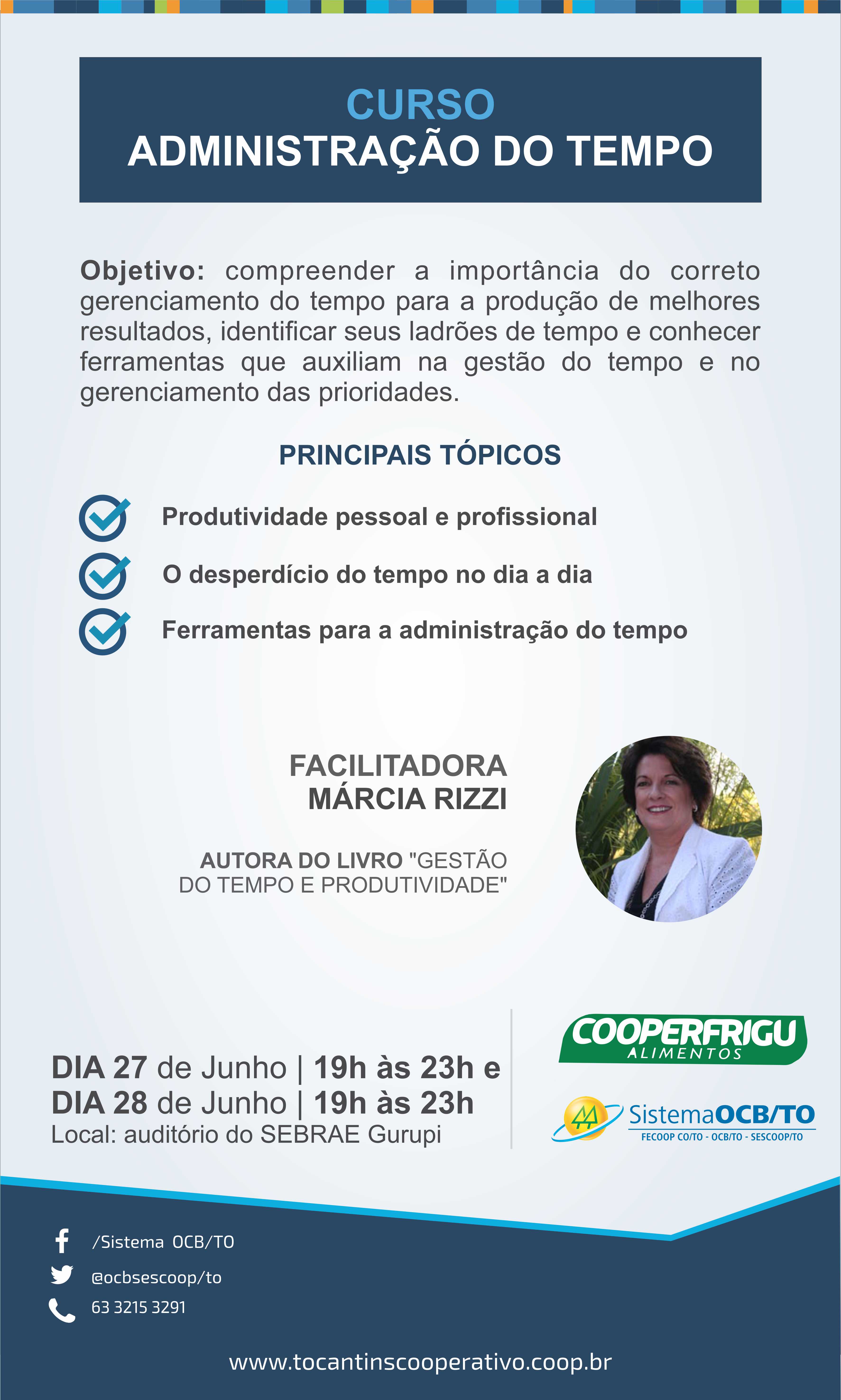 Curso Administração do Tempo