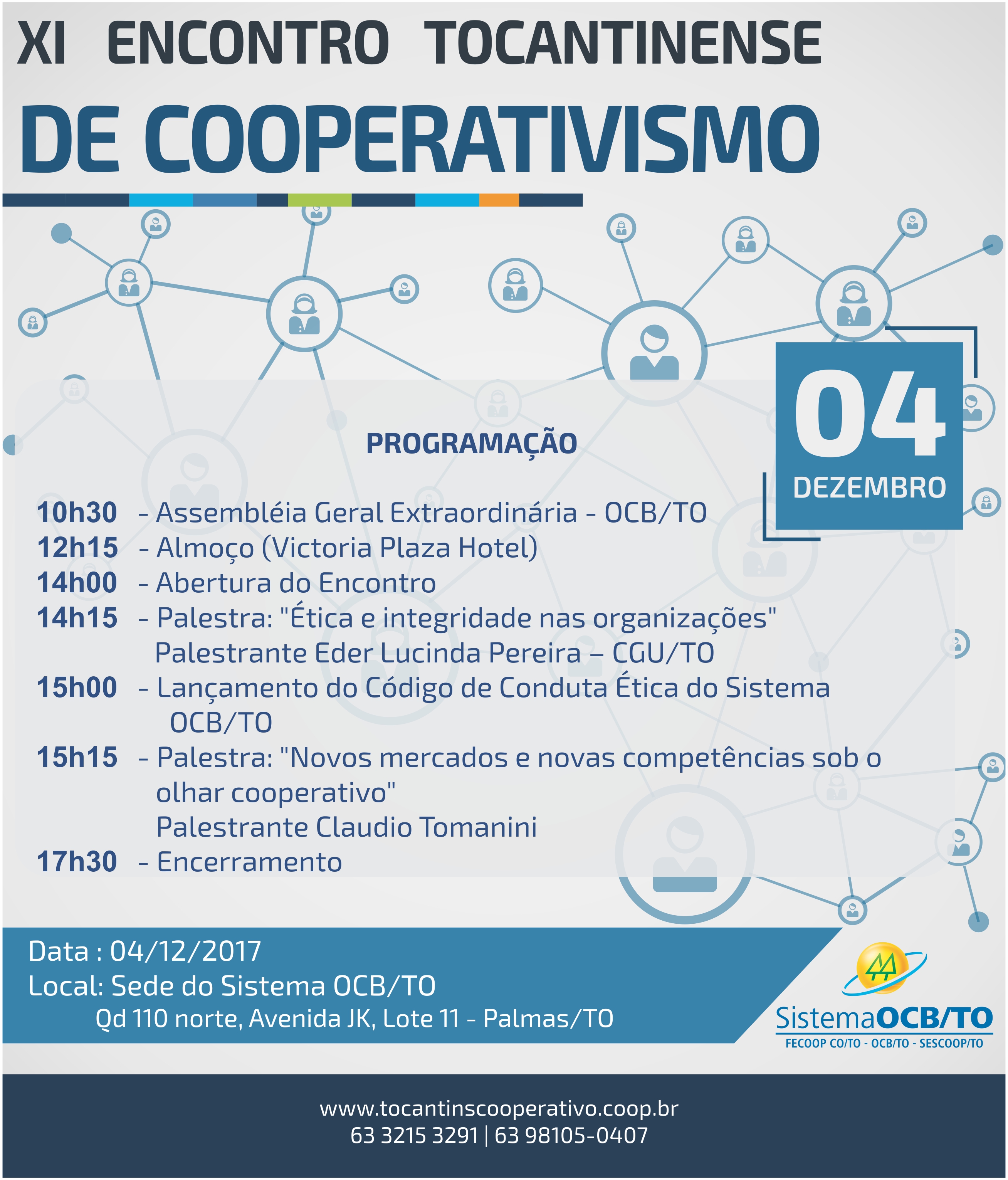 XI Encontro Tocantinense de Cooperativismo