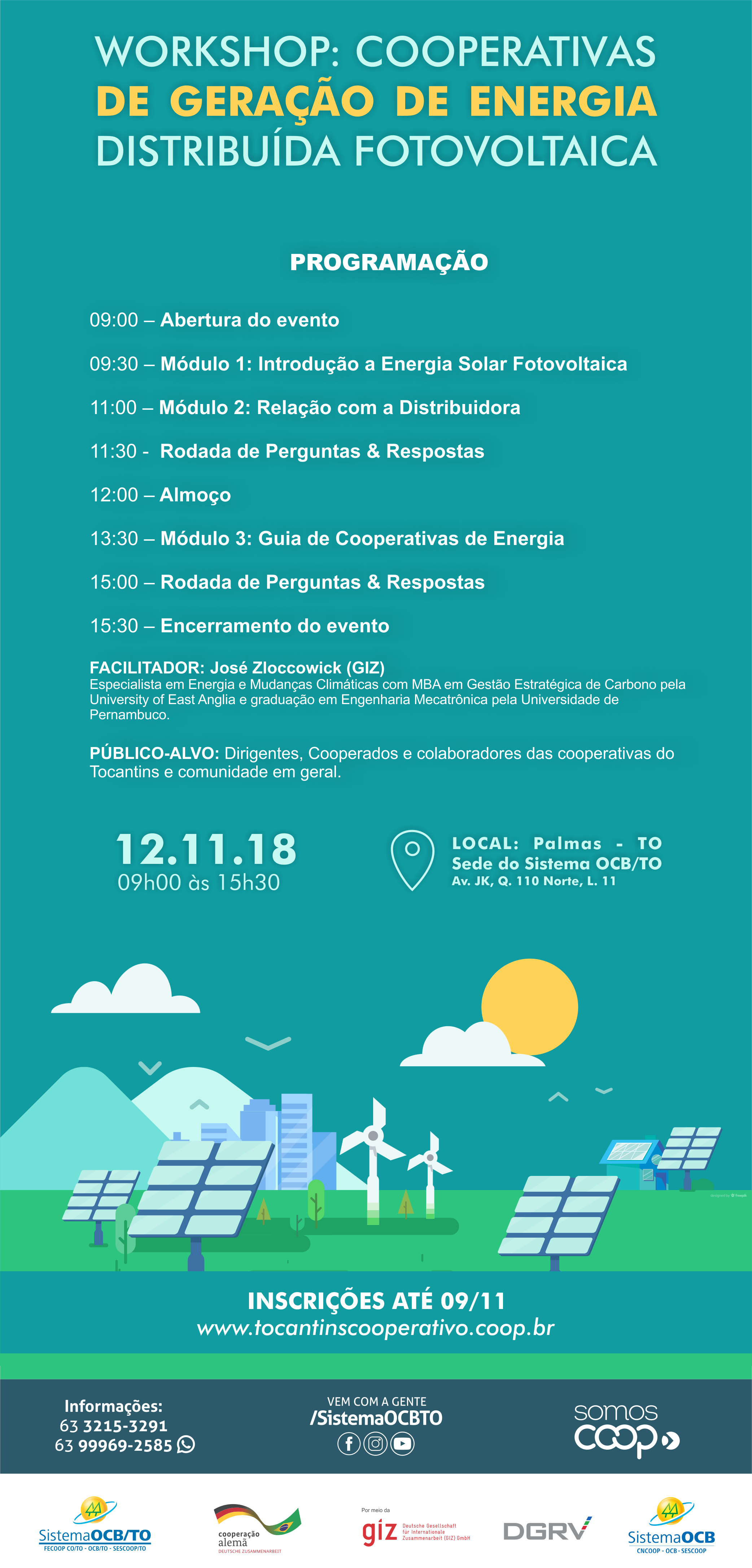 Workshop: Cooperativas de Geração de Energia Distribuída Fotovoltaica