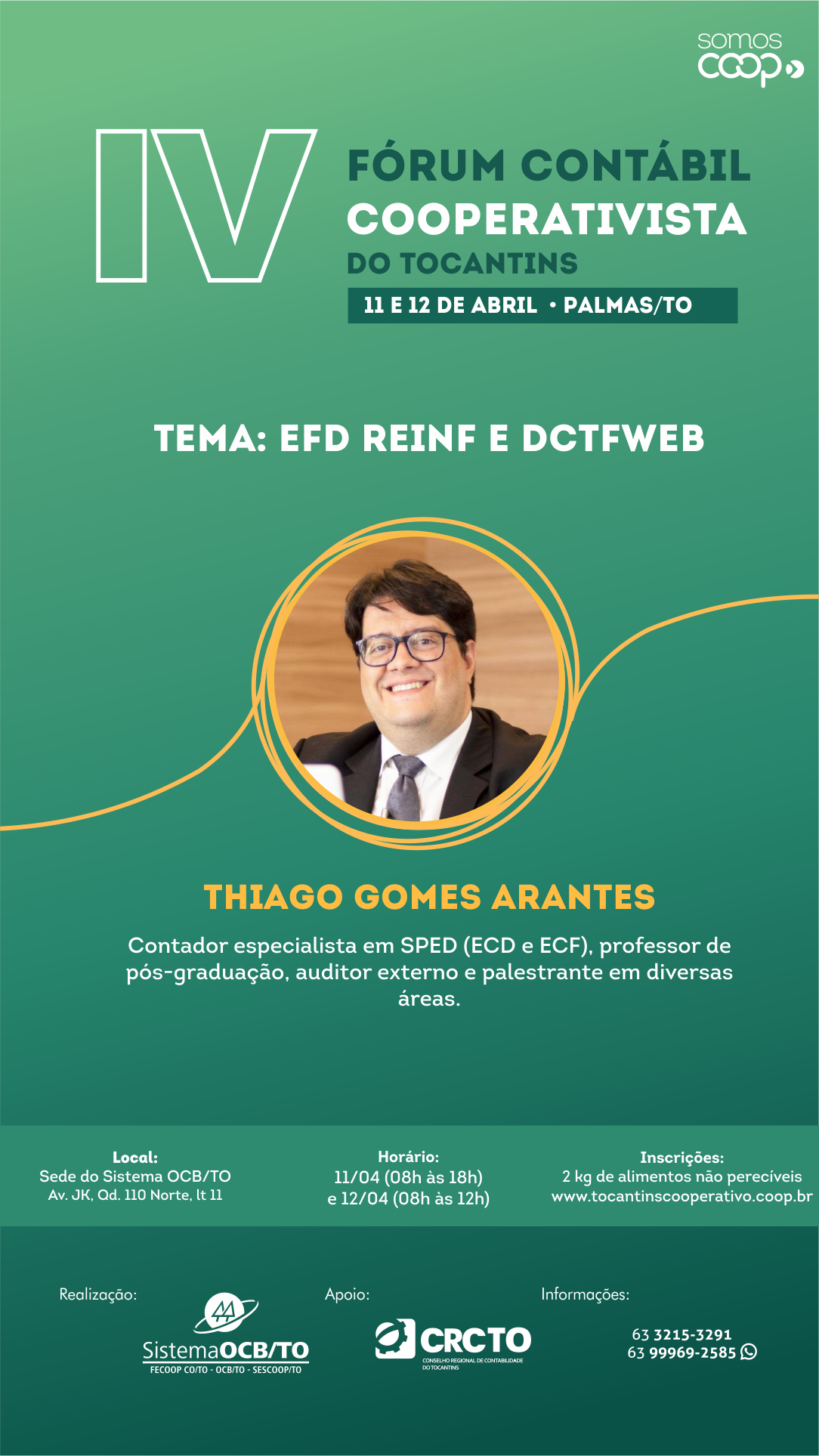 IV Fórum Contábil Cooperativista do Tocantins