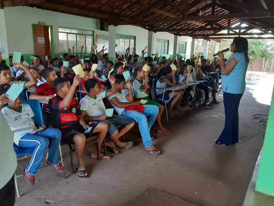 Setembro Amarelo: Cooperativa realiza oficinas de conscientização em escolas de Formoso do Araguaia