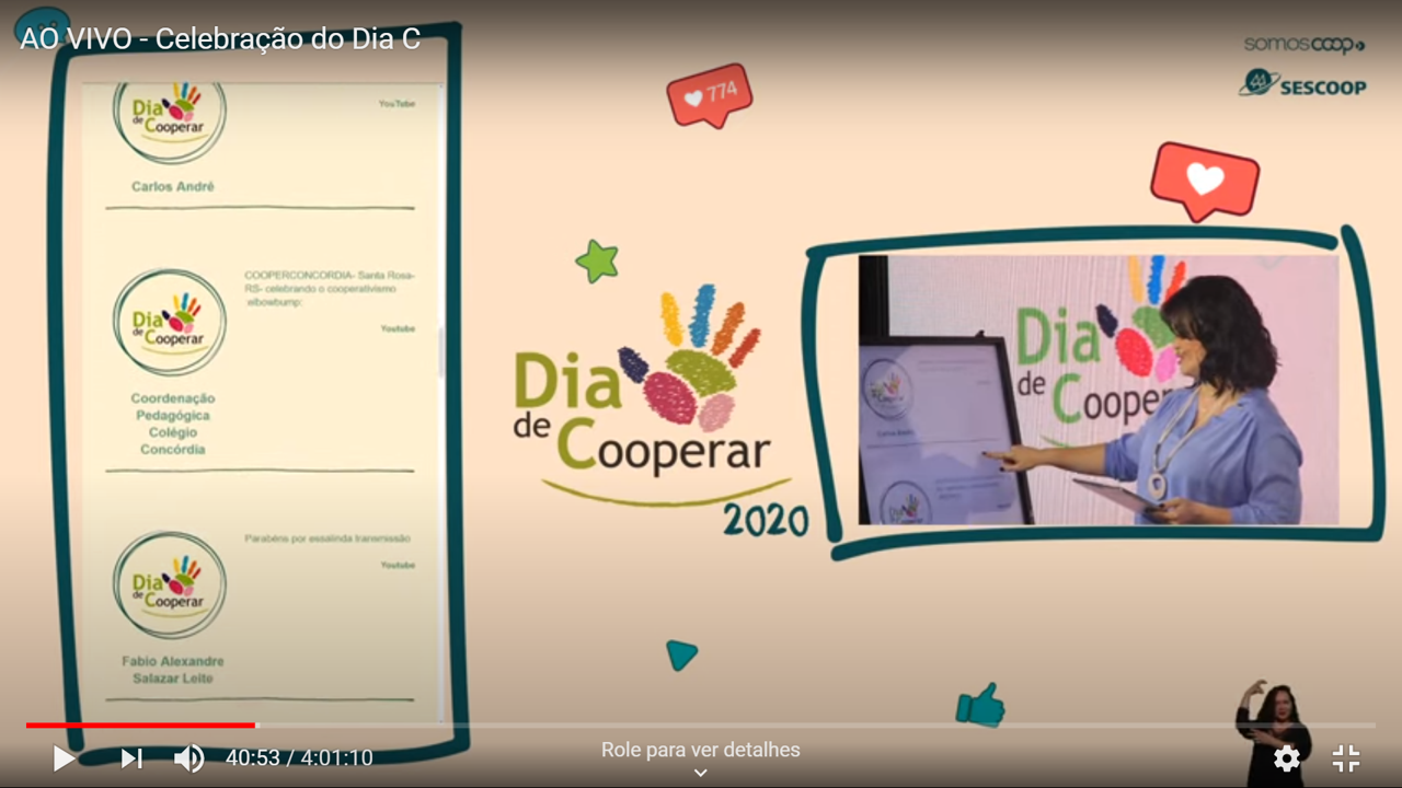 Celebração do Dia C mostra força das coops