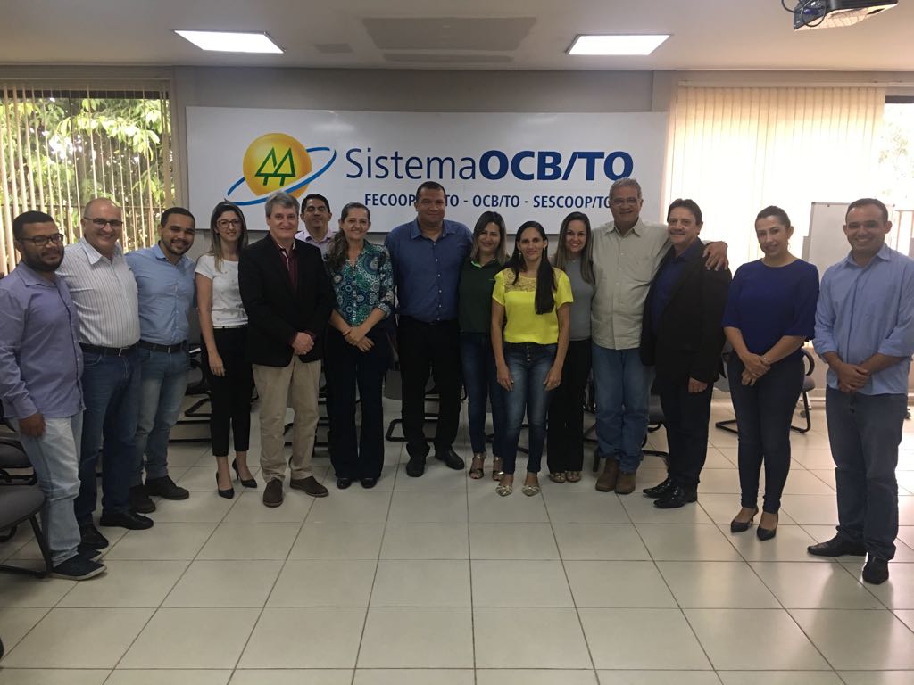 Equipe do Sistema OCESC/SESCOOP-SC visita o cooperativismo Tocantinense