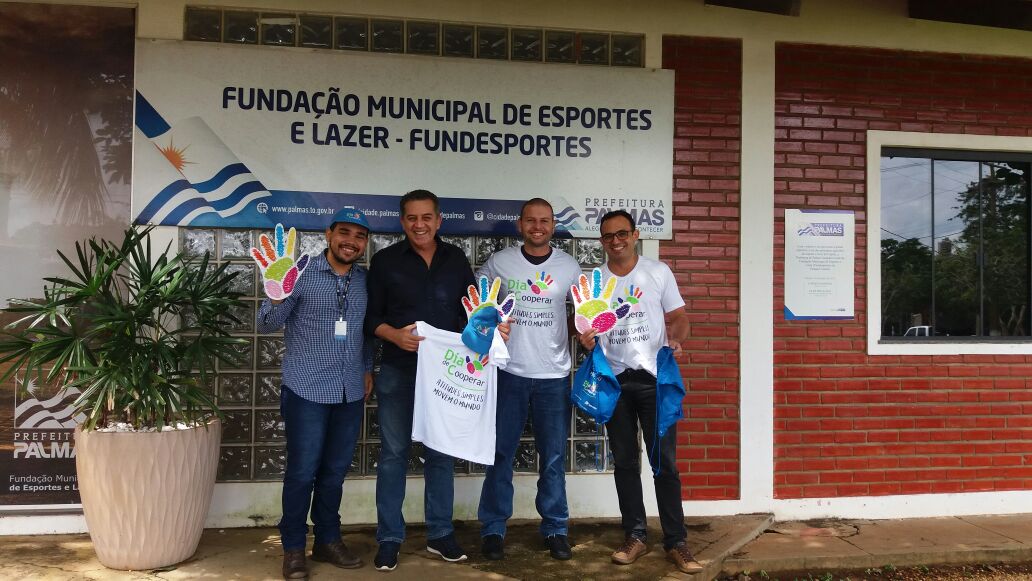SESCOOP/TO e Prefeitura de Palmas firmam parceria para o Dia de Cooperar 2018.