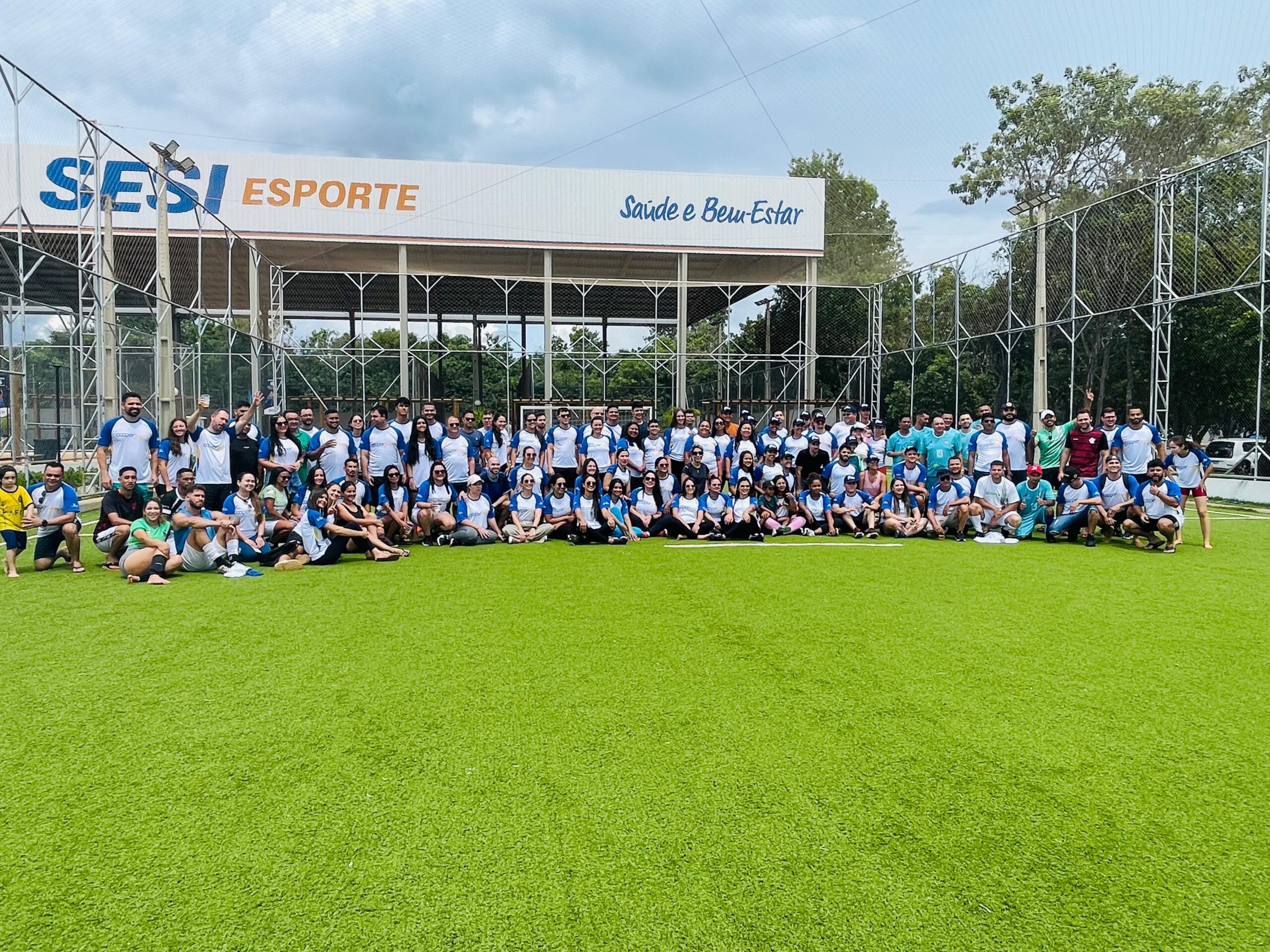 3ª edição do Cooperjogos reúne mais de 250 pessoas no Sesi Esporte, em Palmas