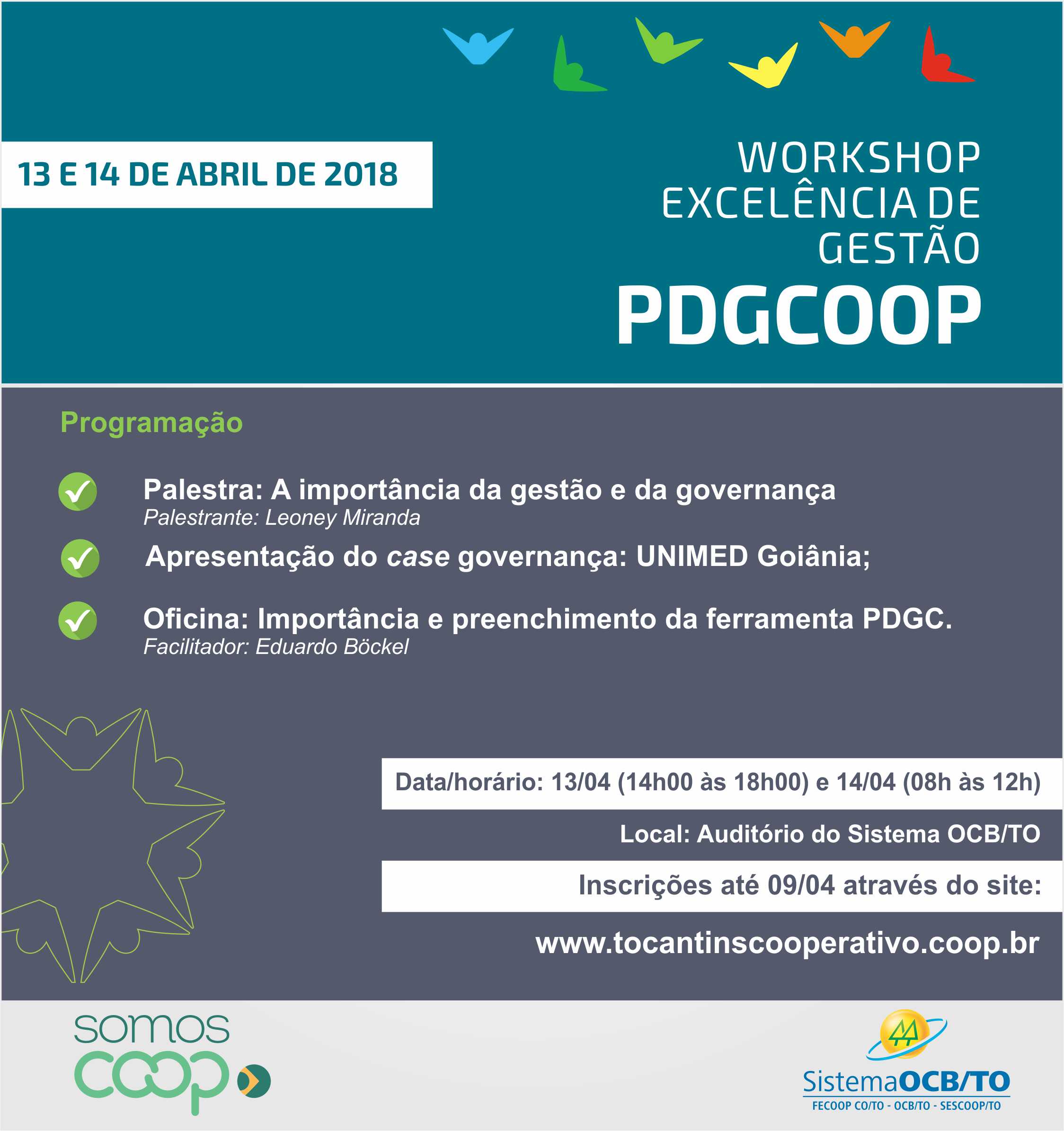 Workshop Excelência de Gestão PDGCOOP