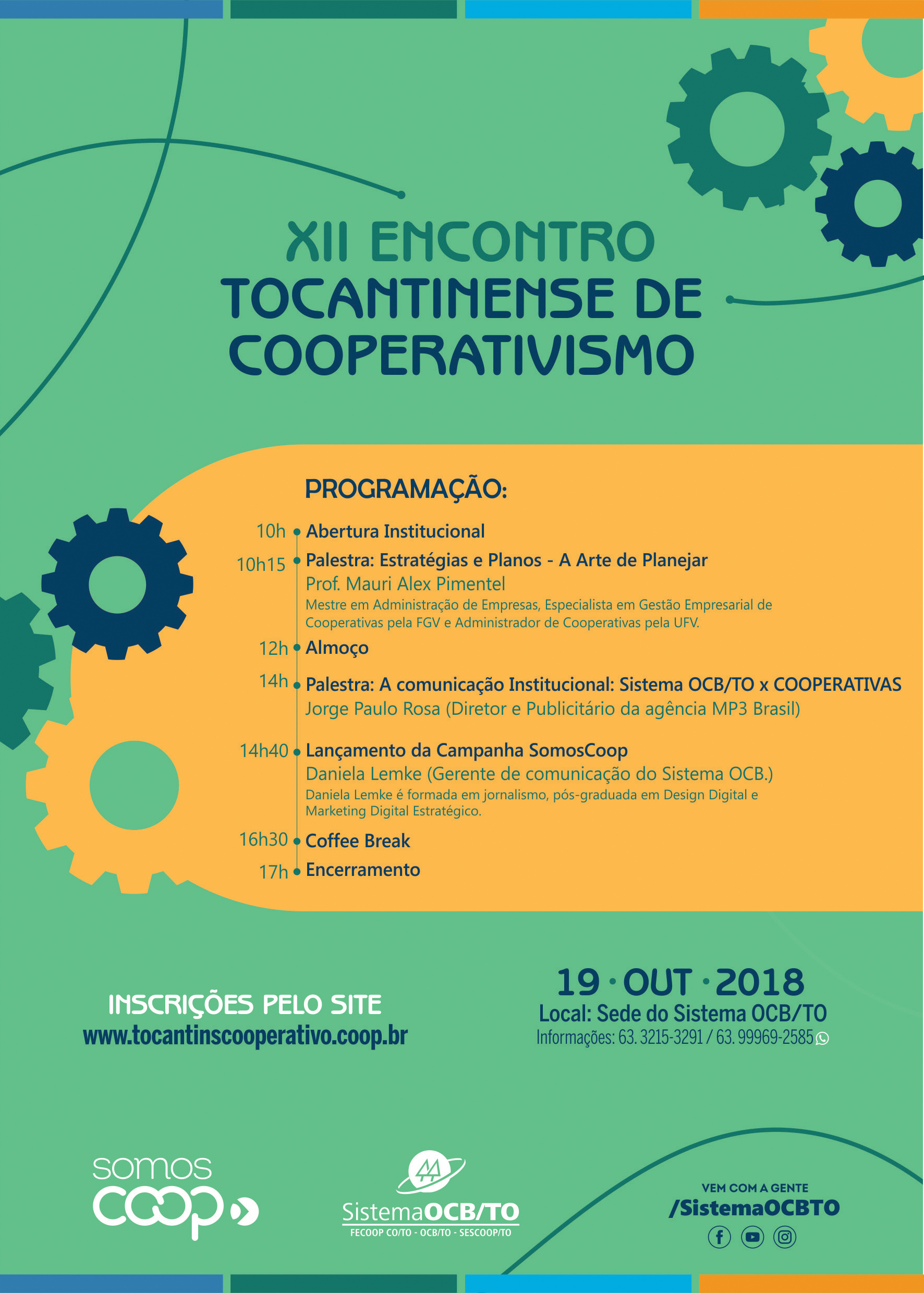 XII Encontro Tocantinense de Cooperativismo