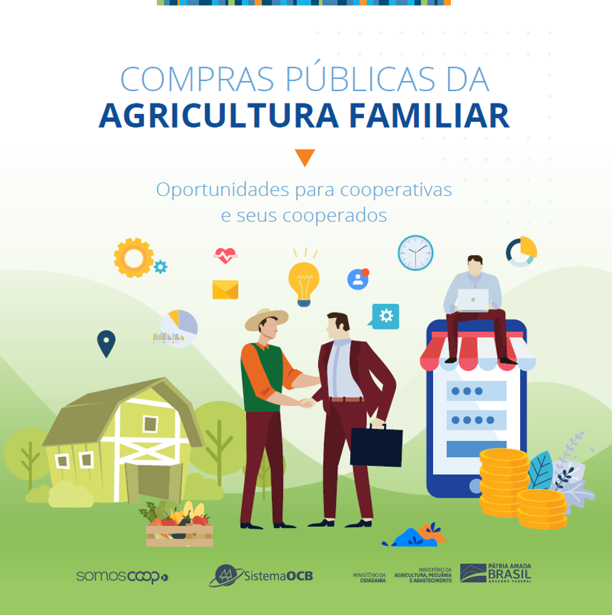 Sistema OCB lança cartilha sobre compras públicas na agricultura familiar