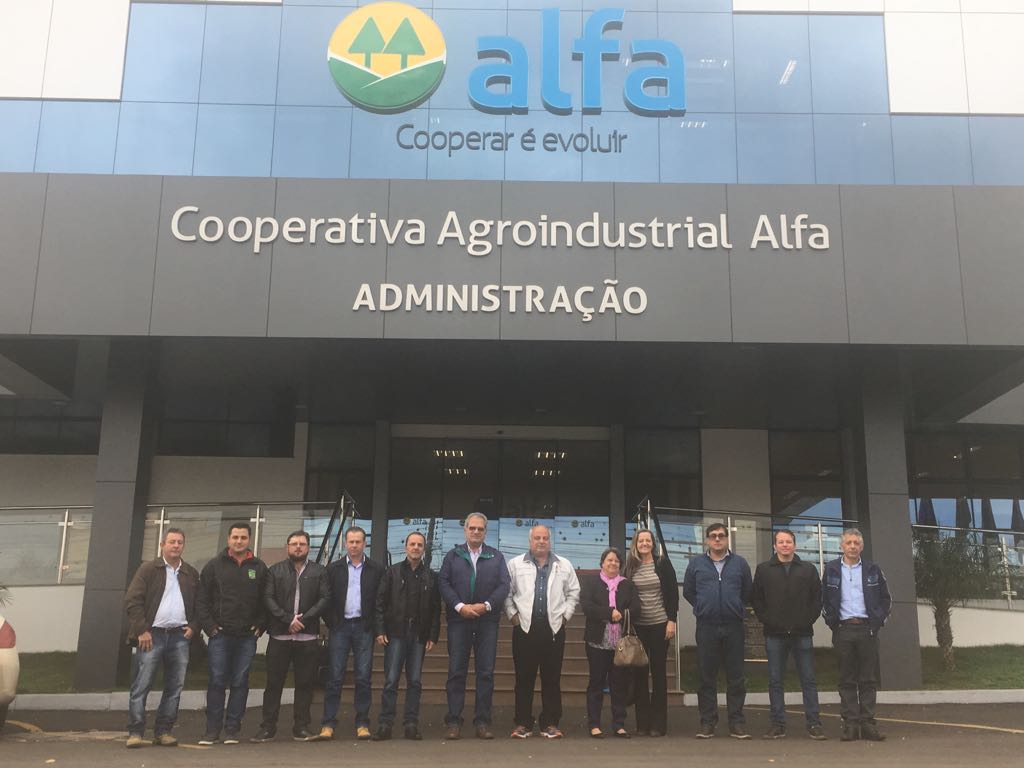 Visita tecnica da Coapa as Cooperativas de SC