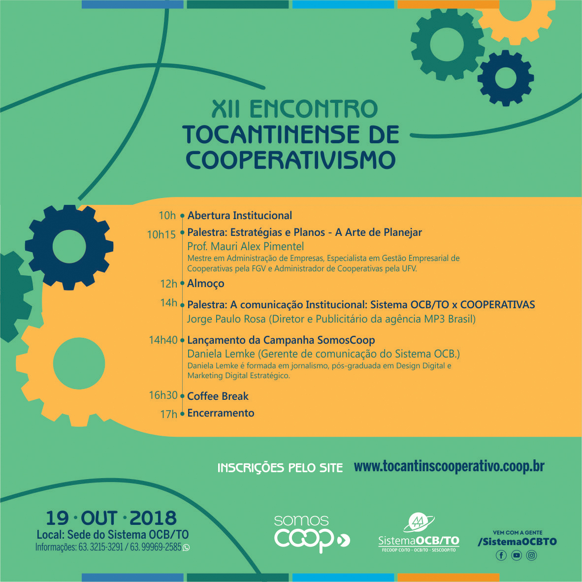 XII Encontro Tocantinense de Cooperativismo